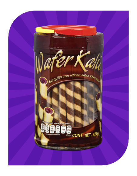 fotografa wafer chocolate 422g