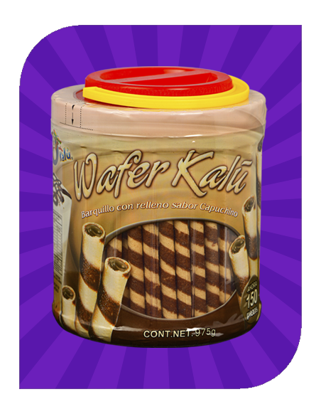 fotografía wafer capuchino 970g